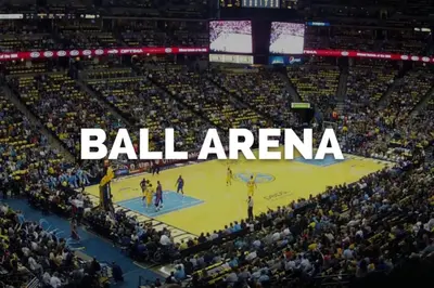 an overhead view of a basketball game in a stadium at Private Chic 2 Bathroom 10 min to Downtown With Fast Wifi in Denver