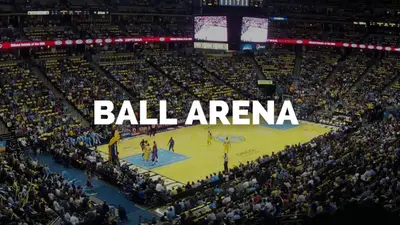 an overhead view of a basketball game in a stadium at Highlands Bungalow With A Back Yard And A Fire Pit in Denver